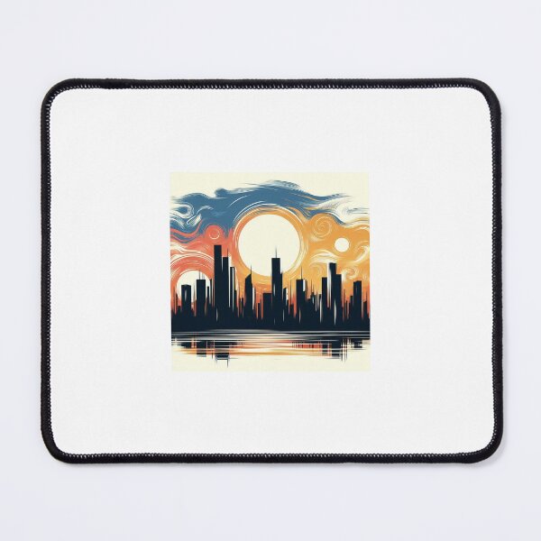 Item preview, Eternal Twilight: Cubist Cityscape Symphony designed and sold by HugoTrader.
