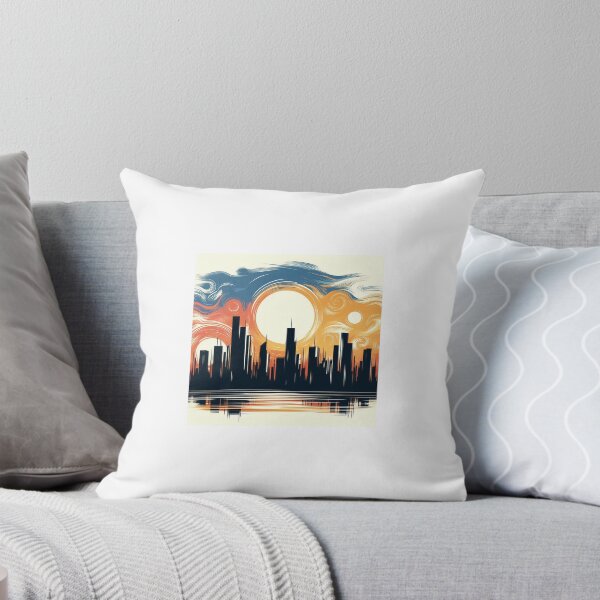 Item preview, Eternal Twilight: Cubist Cityscape Symphony designed and sold by HugoTrader.