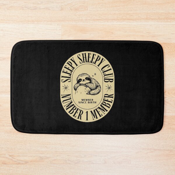 Item preview, Sleepy Sheepy Club Sloth designed and sold by HerkDesigns.