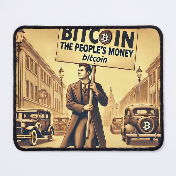 Item preview, Vintage Bitcoin BTC Advertising Crypto Design designed and sold by NoCompetition.