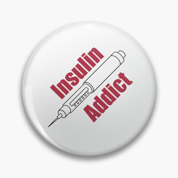 Item preview, I’m diabetic and I’m an insulin addict designed and sold by Animals-by-JB.