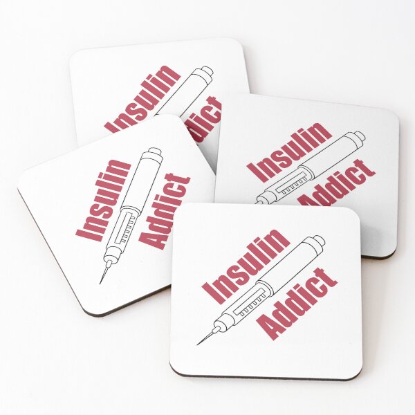 Item preview, I’m diabetic and I’m an insulin addict designed and sold by Animals-by-JB.