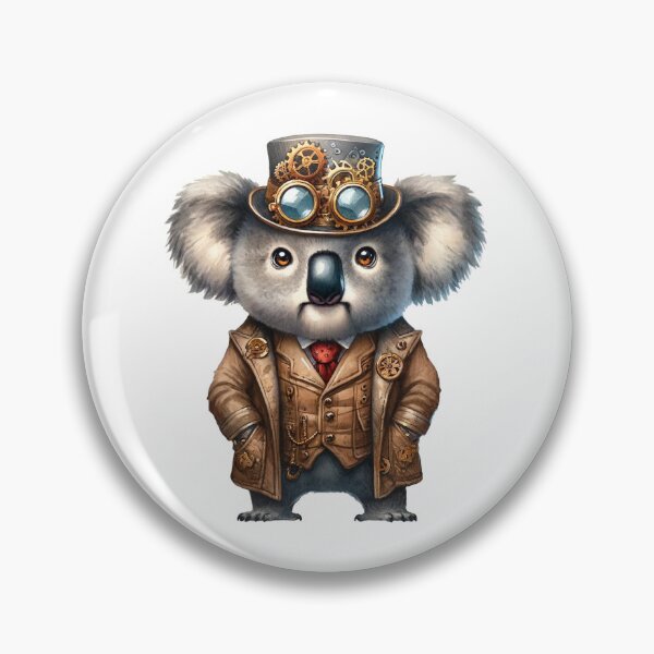 Item preview, Steampunk Koala designed and sold by PlatypusDesign.