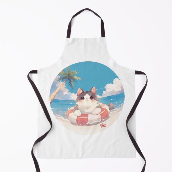 Item preview, Cat at a beach // Cool Cat // Cool Animal // Beach // Chill out // Cat owners designed and sold by SMARTKIT DESIGNAGENCY.
