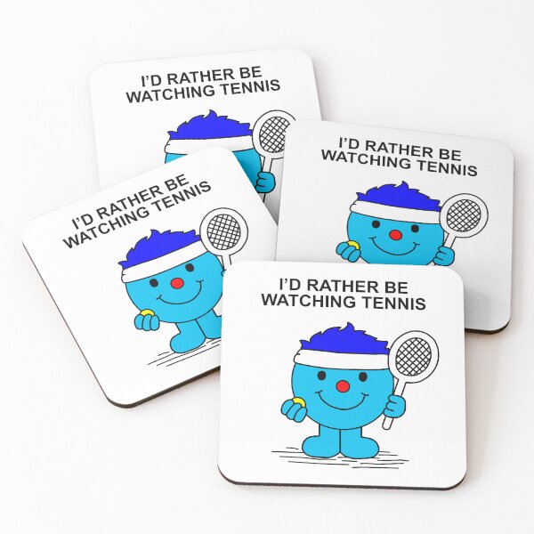 Item preview, Mr Men Id rather be watching tennis designed and sold by Scat the cat.