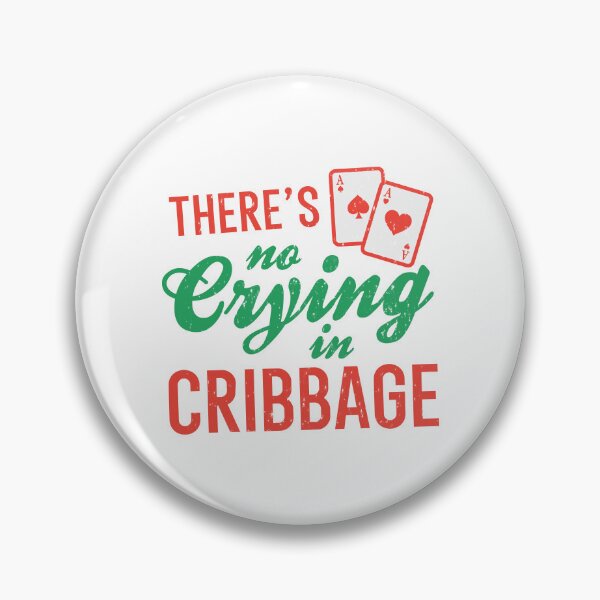 Item preview, There Is No Crying In Cribbage designed and sold by LazyLoungeCo.