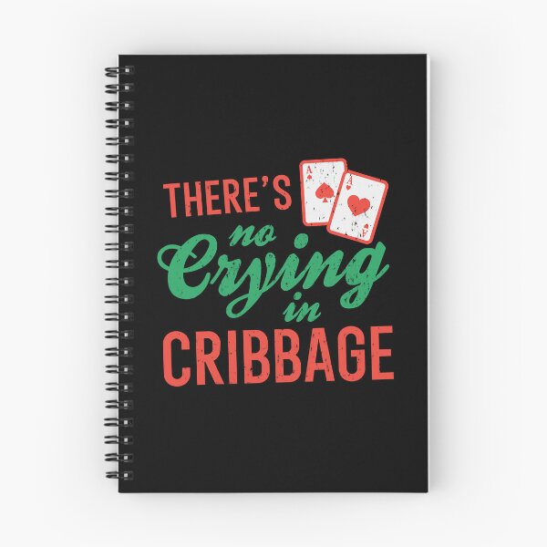 Item preview, There Is No Crying In Cribbage designed and sold by LazyLoungeCo.