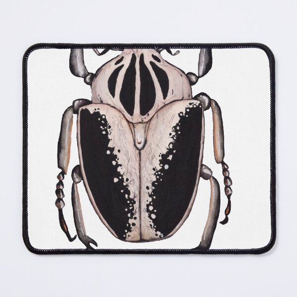 Item preview, Goliath beetle - Watercolor illustration designed and sold by LindaSitniece.