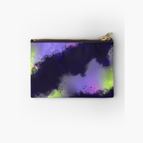 Item preview, Nebulous Storm - Purple Yellow Black Abstract designed and sold by Joey Santiago.