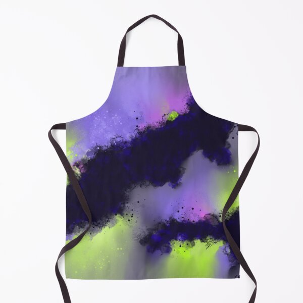 Item preview, Nebulous Storm - Purple Yellow Black Abstract designed and sold by Joey Santiago.