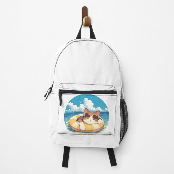 Item preview, Cat at a beach // Cool Cat // Cool Animal // Beach // Chill out // Cat owners designed and sold by SMARTKIT DESIGNAGENCY.