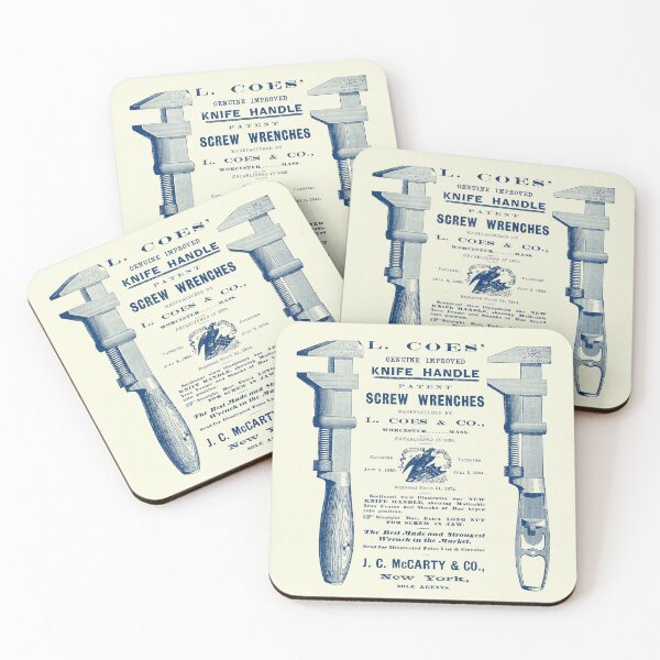Item preview, 1898 Screw Wrenches designed and sold by historicimage.