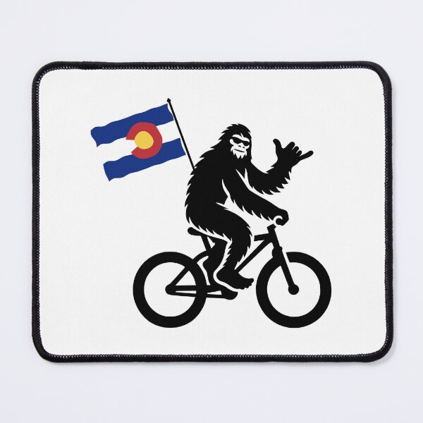Item preview, Bigfoot Cycling Colorado Flag designed and sold by Esskay Designs.