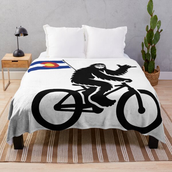 Item preview, Bigfoot Cycling Colorado Flag designed and sold by Esskay Designs.