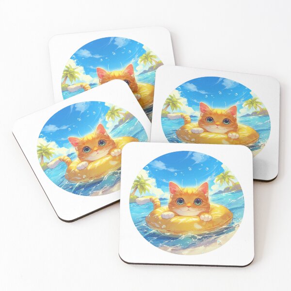 Item preview, Cat at a beach // Cool Cat // Cool Animal // Beach // Chill out // Cat owners designed and sold by SMARTKIT  DESIGNAGENCY.