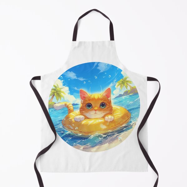 Item preview, Cat at a beach // Cool Cat // Cool Animal // Beach // Chill out // Cat owners designed and sold by SMARTKIT DESIGNAGENCY.