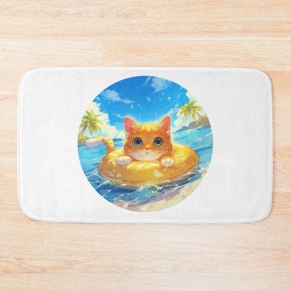 Item preview, Cat at a beach // Cool Cat // Cool Animal // Beach // Chill out // Cat owners designed and sold by SMARTKIT  DESIGNAGENCY.