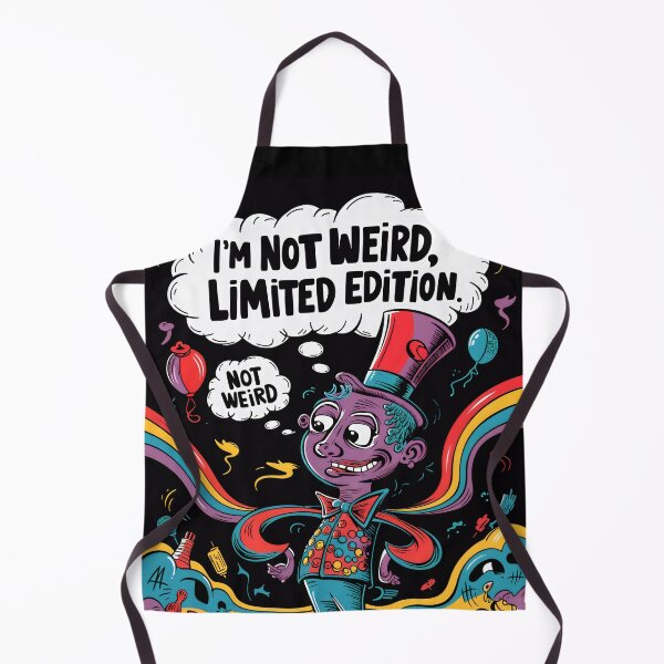 Item preview, Funny Guy With The Quote I'm Not Weird, Limited Edition designed and sold by TheArtOfPat.