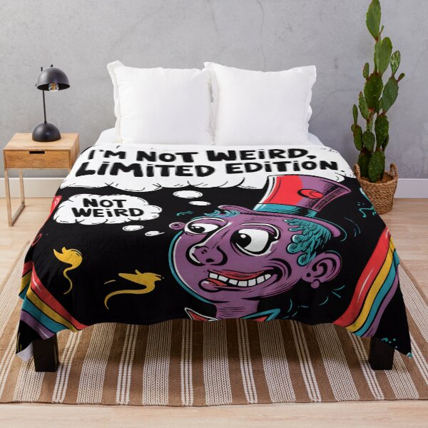 Item preview, Funny Guy With The Quote I'm Not Weird, Limited Edition designed and sold by TheArtOfPat.