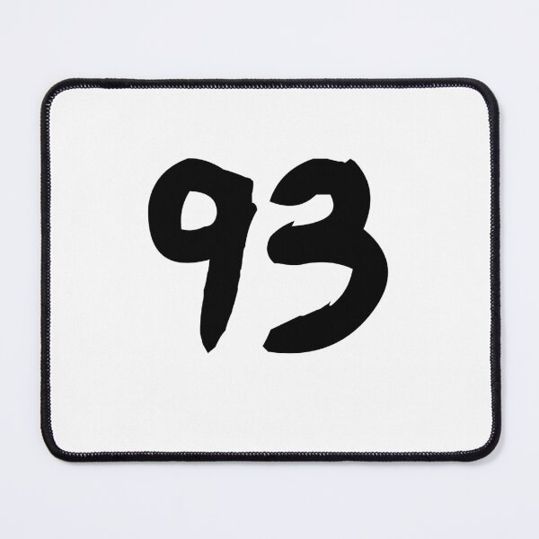Item preview, 93, ninety-three, black, ninja designed and sold by Numbers-Art.