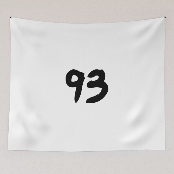 Item preview, 93, ninety-three, black, ninja designed and sold by Numbers-Art.