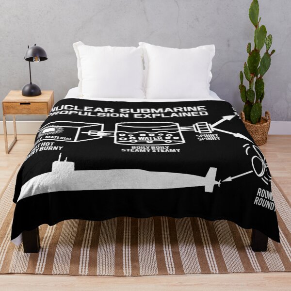 Item preview, Nuclear Submarine Propulsion Funny Diagram designed and sold by MilitaryMart.