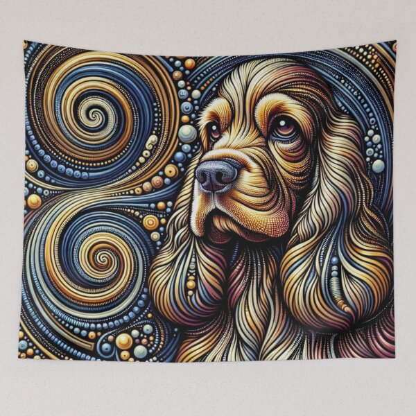 Item preview, Cocker Spaniel designed and sold by Wags & Tails.