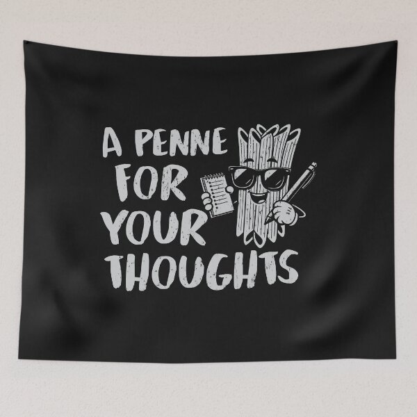 Item preview, A Penne For Your Thoughts  designed and sold by LazyLoungeCo.