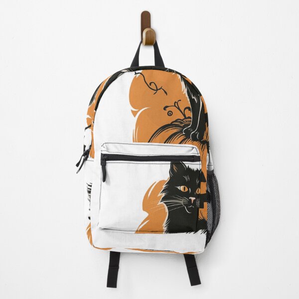 Item preview, showcases a black cat sitting majestically atop a pumpkin designed and sold by khufra1.