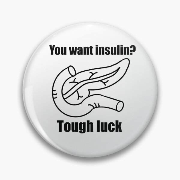Item preview, I’m a Type 1 diabetic and my pancreas isn’t working  designed and sold by Animals-by-JB.