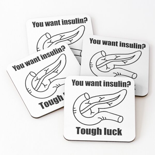 Item preview, I’m a Type 1 diabetic and my pancreas isn’t working  designed and sold by Animals-by-JB.