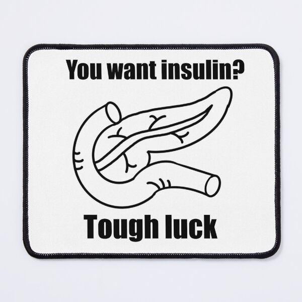 Item preview, I’m a Type 1 diabetic and my pancreas isn’t working  designed and sold by Animals-by-JB.