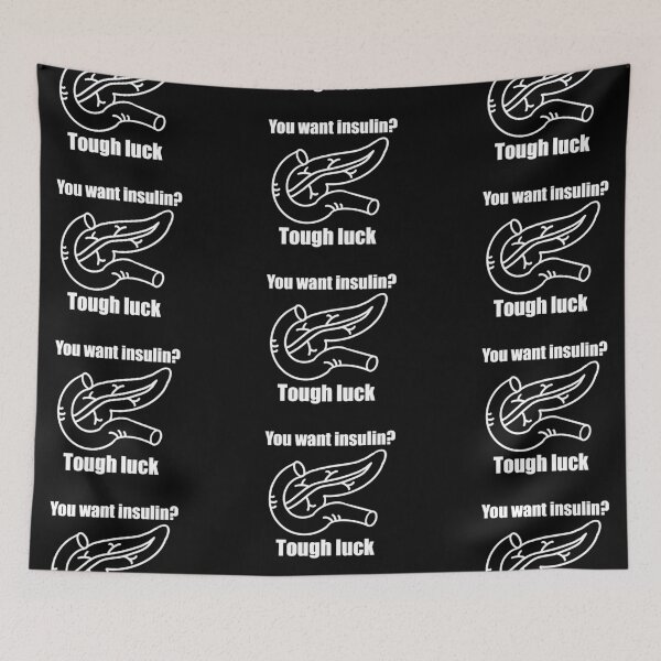 Item preview, I’m a Type 1 diabetic and my pancreas isn’t working  designed and sold by Animals-by-JB.