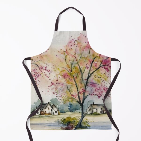 Item preview, Blooming Village designed and sold by Delemore Art.