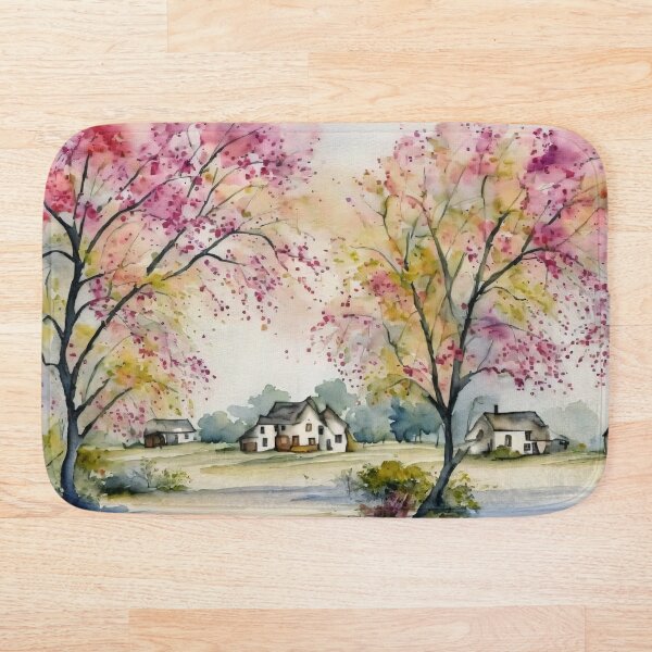 Item preview, Pueblo floreciente designed and sold by Delemore Art.