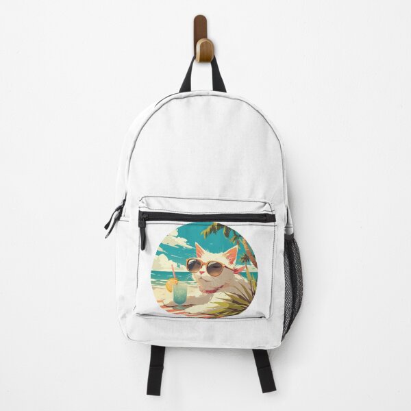Item preview, Cat at a beach // Cool Cat // Cool Animal // Beach // Chill out // Cat owners designed and sold by SMARTKIT  DESIGNAGENCY.