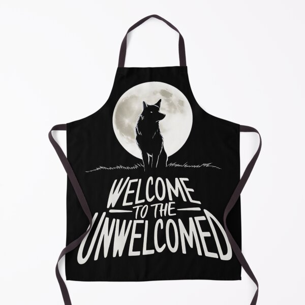 Item preview, A Wolf Stands Proudly In Front Of The Moon designed and sold by MALIKABO.