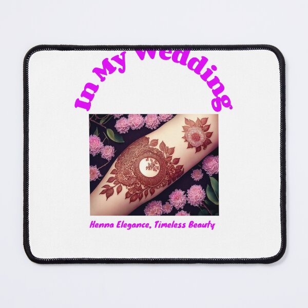 Item preview, In My Wedding-Henna Elegance, Timeless Beauty designed and sold by PrintPopTees.