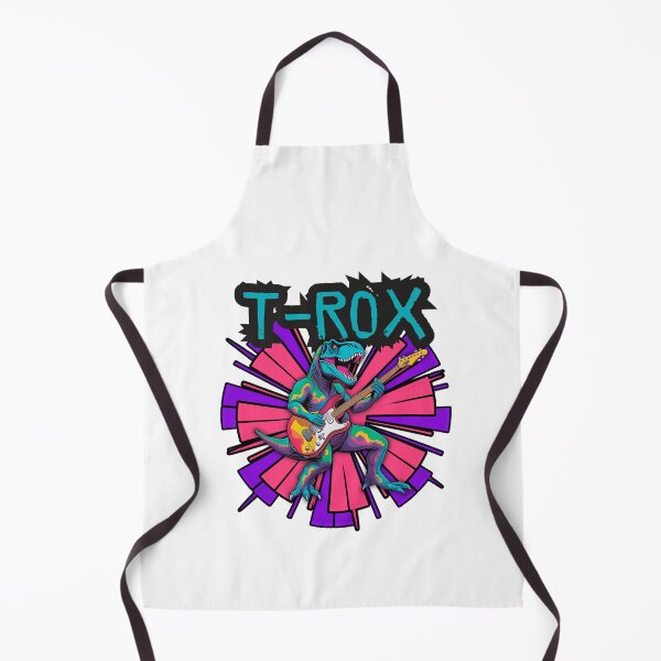 Item preview, T-Rox Dinosaur Rockstar. T-rex Rocking with an Electric Guitar. designed and sold by Tee-Rex Designs.