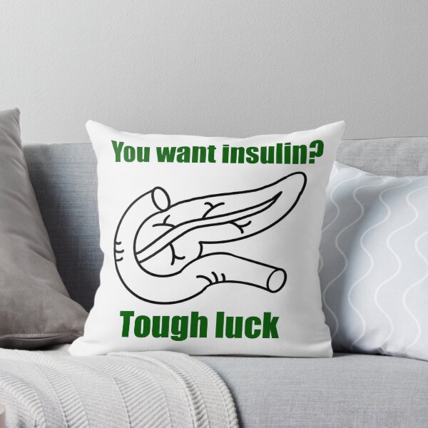 Item preview, I’m a Type 1 diabetic and my pancreas isn’t working  designed and sold by Animals-by-JB.