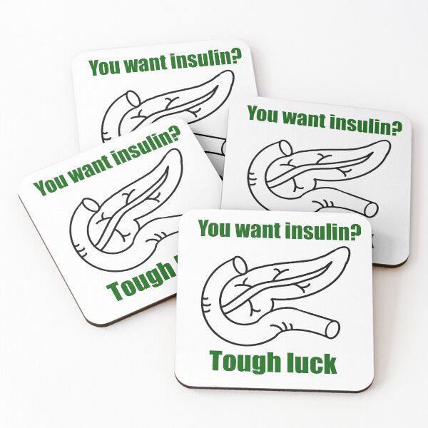 Item preview, I’m a Type 1 diabetic and my pancreas isn’t working  designed and sold by Animals-by-JB.