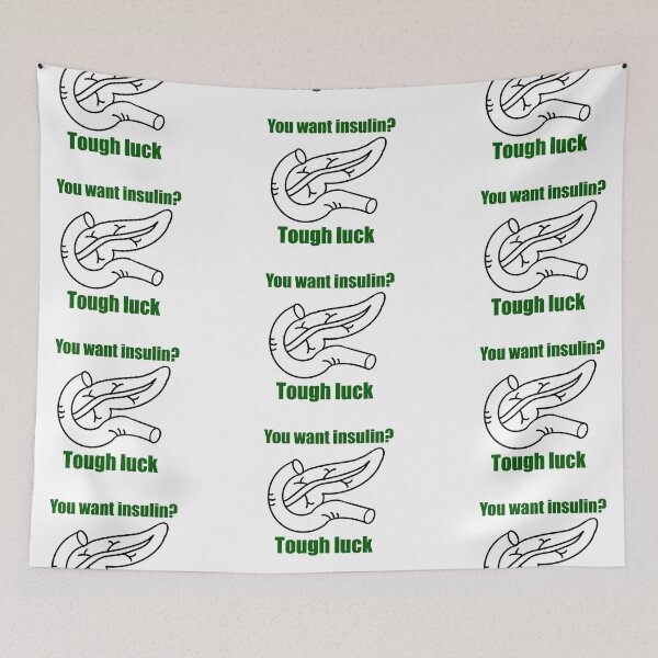 Item preview, I’m a Type 1 diabetic and my pancreas isn’t working  designed and sold by Animals-by-JB.