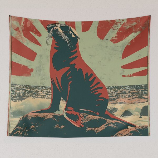 Item preview, The Sea Lion: Rockstar of the Reef designed and sold by WaveVisions.