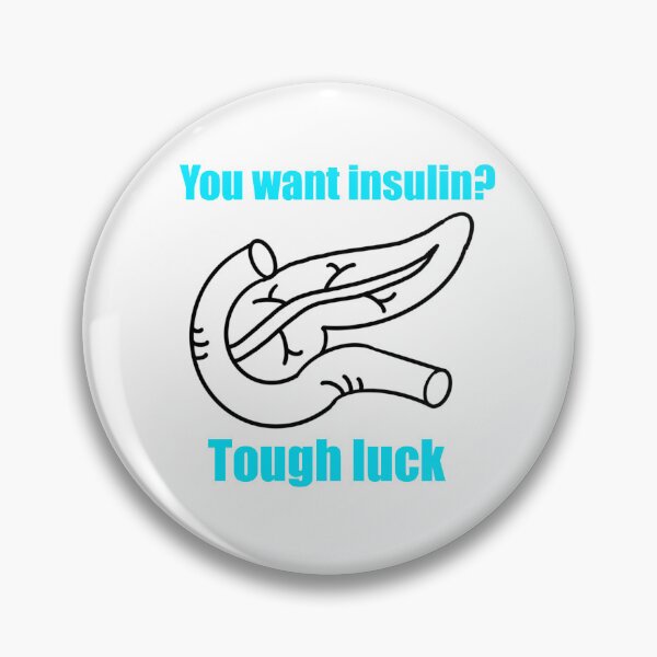 Item preview, I’m a Type 1 diabetic and my pancreas isn’t working  designed and sold by Animals-by-JB.
