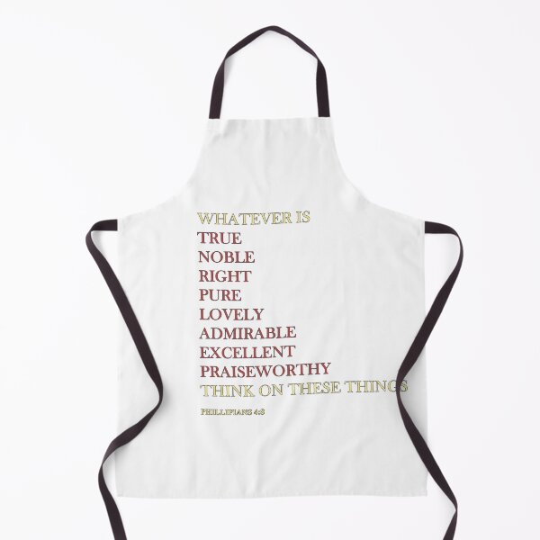 Item preview, Think On These Things Phillipians 4:8 designed and sold by BrittleDjinn.