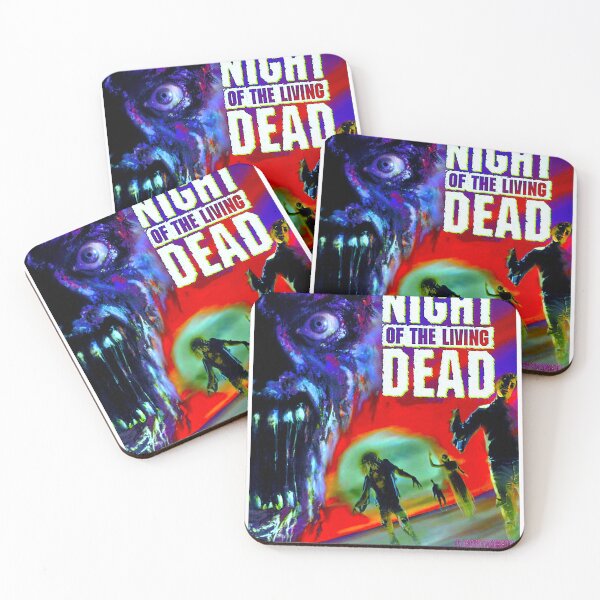 Item preview, Vintage 1990's Night Of The Living Dead - 1990s Horror Movie VHS Art  designed and sold by QualityPrints4U.
