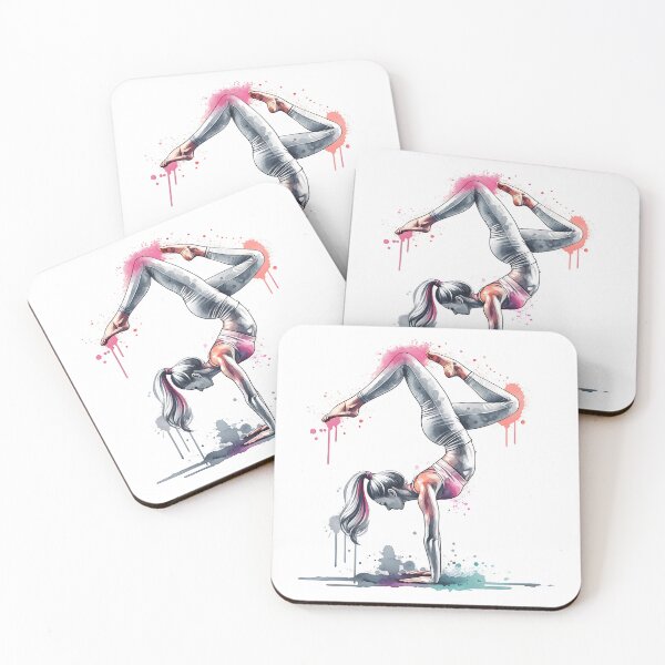 Item preview, Handstand pose yoga  designed and sold by Art&Yoga -  MiritLevin.