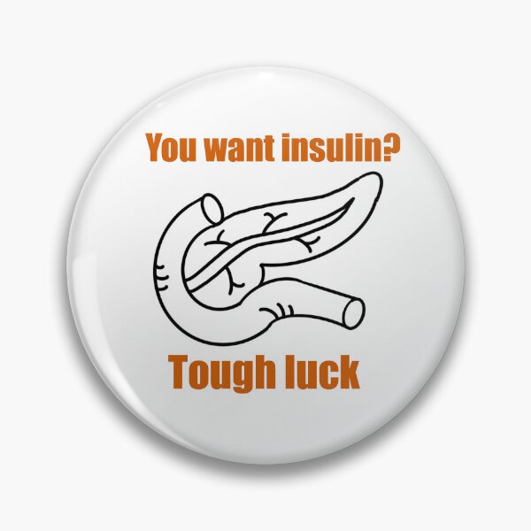 Item preview, I’m a Type 1 diabetic and my pancreas isn’t working  designed and sold by Animals-by-JB.