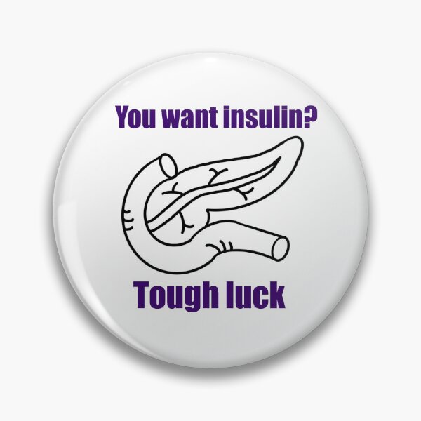 Item preview, I’m a Type 1 diabetic and my pancreas isn’t working  designed and sold by Animals-by-JB.