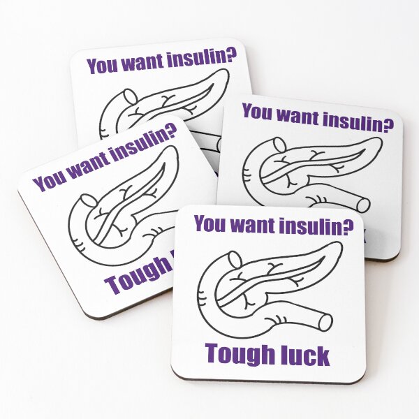 Item preview, I’m a Type 1 diabetic and my pancreas isn’t working  designed and sold by Animals-by-JB.